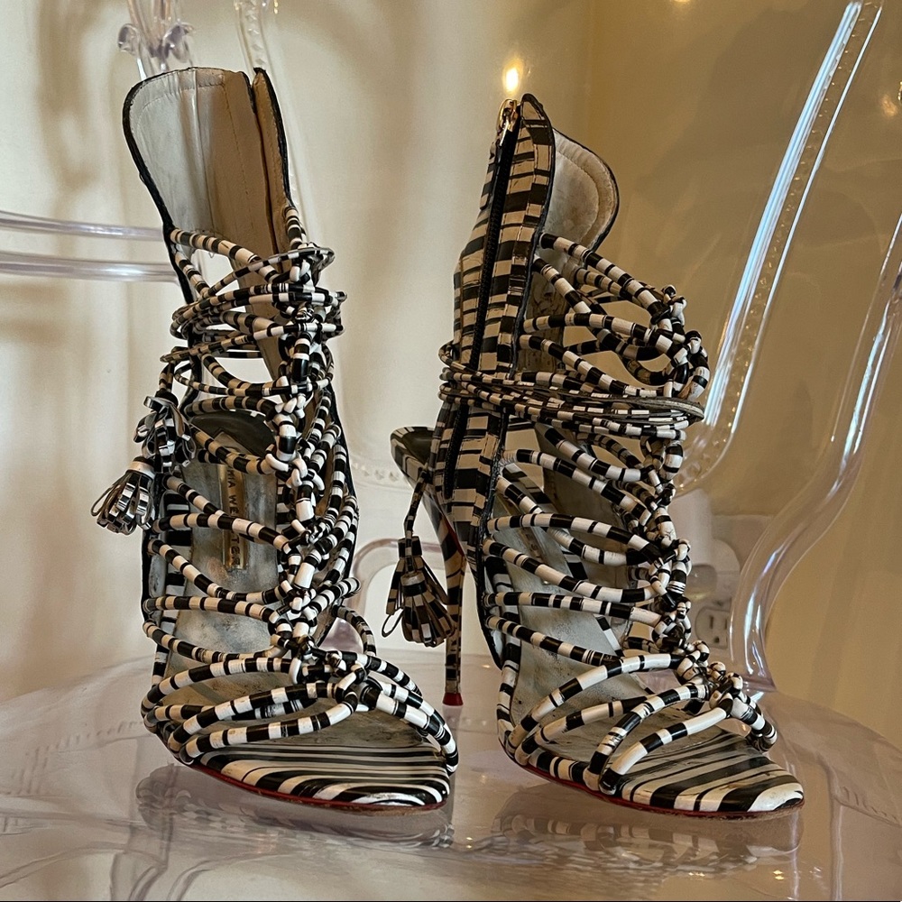 Sophia Webster Ankle Wrap Heels
